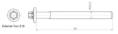 Болты ГБЦ для а/мRenault Duster (10-)/Scenic II (02-)/Megane (02-) 1.5D [K9K] (10 шт.)