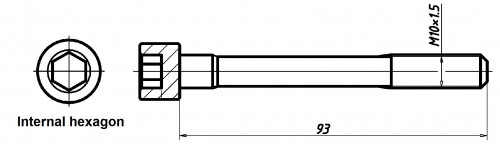 Болты ГБЦ для а/м Nissan Almera Classic (05-)/Almera N16 (00-) 1.5i/1.6i/1.8i [QG15DE; QG16DE; QG18DE] (10 шт.)