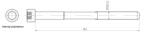 Болты ГБЦ для а/м Toyota RAV4 (00-)/(06-)/Camry (01-)/Geely Atlas (16-) 2.0i/2.4i [1AZ; 2AZ; JLD-4G] (10 шт.)