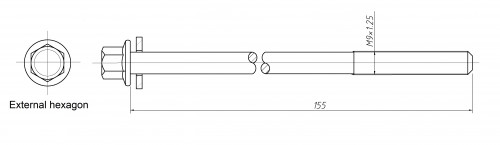 Болты ГБЦ для а/м Honda Fit (01-)/Freed (05-) 1.3i/1.5i [L13A; L13B; L15A] (10 шт.)