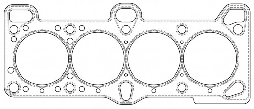 Прокладка ГБЦ для а/м Hyundai Elantra (00-)/Matrix (01-) 1.6i [G4ED]