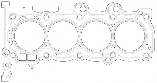 Прокладка ГБЦ для а/м Kia Picanto (11-)/Hyundai i20 (09-) 1.2i [G4LA]