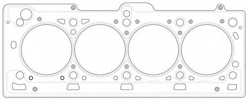 Прокладка ГБЦ для а/м Лада Largus (12-)/Nissan Almera (12-)/Renault Duster (10-)/Megane (03-)/Fluence (10-)/Nissan Terrano (15-) [K4M] 1.6i 16кл [K4M]