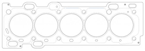 Прокладка ГБЦ для а/м Volvo XC90 (02-)/XC70 (00-) 2.5i (металл.) [B5254T2]