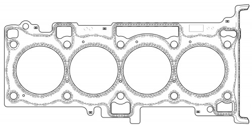 Прокладка ГБЦ для а/м Mitsubishi Outlander (12-)/Lanсer X (07-) 1.8i/2.0i [4B11;4B10]