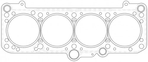 Прокладка ГБЦ для а/м VW Passat B3/B4 (88-)/Audi 80 B3 (86-)/100 C3 (88-) 1.8