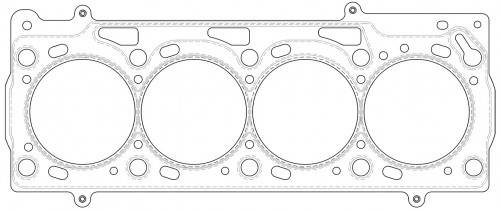 Прокладка ГБЦ для а/м Skoda Octavia A4 (96-)/(04-)/Fabia (99-)/Roomster (06-) 1.4i