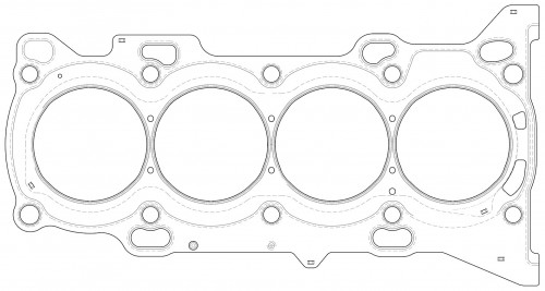Прокладка ГБЦ для а/м Toyota Camry (11-)/RAV4 (13-)/Lexus RX (08-) 2.5i [2AR-FE]