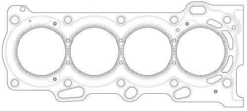 Прокладка ГБЦ для а/м Toyota Avensis (03-)/Corolla (01-)/Premio (01-) 1.6i/1.8i [ZZ]
