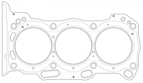 Прокладка ГБЦ для а/м Toyota Highlander (07-)/Lexus RX (08-) 3.5i (прав.) [2GR]