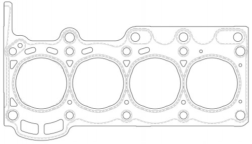 Прокладка ГБЦ для а/м Toyota Vitz (99-)/Platz (00-)Yaris (99-) 1.0i [1SZ-FE]
