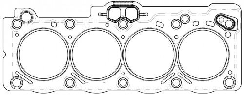 Прокладка ГБЦ для а/м Geely MK (06-)/Toyota Carina (96-) 1.5i [5A-FE]