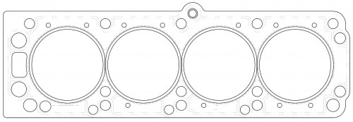 Прокладка ГБЦ для а/м Opel Omega B (94-)/Vectra B (95-) 2.0i/2.2i