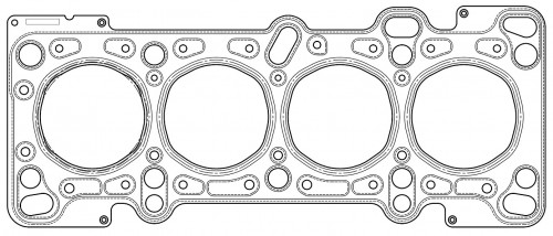 Прокладка ГБЦ для а/м Mazda Demio (96-) 1.3i [B3]