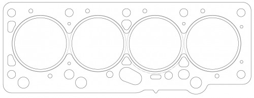 Прокладка ГБЦ для а/м Chery Amulet (03-)/Ford Escort (80-) 1.6i [SQR480ED]