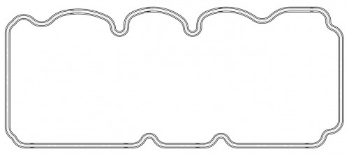 Прокладка клапанной крышки для а/м Daewoo Matiz (00-)/Chevrolet Spark (05-) 1.0i