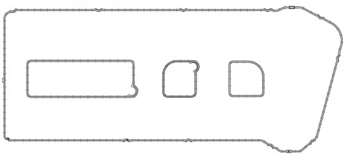 Прокладка клапанной крышки для а/м Ford Focus II (04-)/Mondeo (00-) 1.8i/2.0i/2.5i
