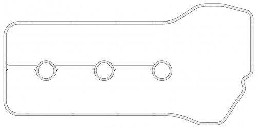 Прокладка клапанной крышки для а/м Toyota Land Cruiser Prado (02-)/4 Runner (02-) 4.0i (прав.)