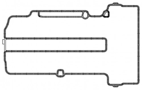 Прокладка клапанной крышки для а/м Opel Astra J (09-)/Corsa D (06-)/Mokka (12-) 1.4i/1.4T