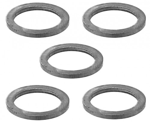 Прокладка масляной пробки для а/м BMW/Mercedes-Benz (12x17x1.5) (алюм.) (кмпл. 5шт.)