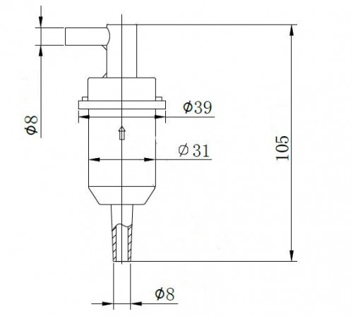 Фильтр для а/м Mercedes E W124 (89-)/T1 (82-) 2.0D/2.4D/2.5D/3.0D (топл.диз.) (LFF 15301D)
