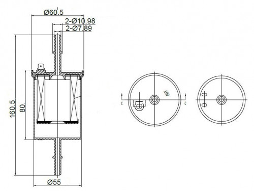 Фильтр топливный для а/м GAC GS8 II (21-)/GN8 (20-) 2.0T