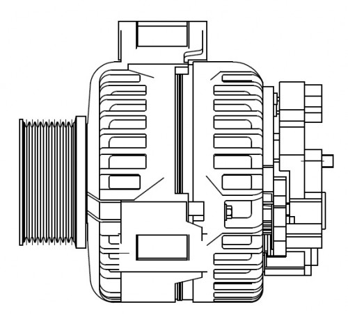 Генератор для спецтехники МТЗ 320/John Deere с дв. Deutz BF6M1013C/BF6M2012C/BF4M2012C 150A