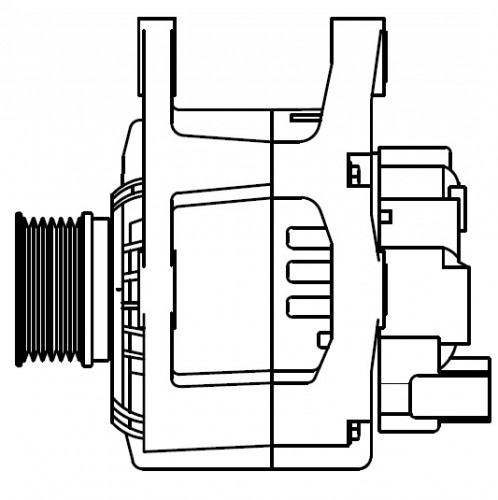 Генератор для автомобилей Renault Megane II (02-) 1.4i/Scenic II (05-) 1.6i 110A