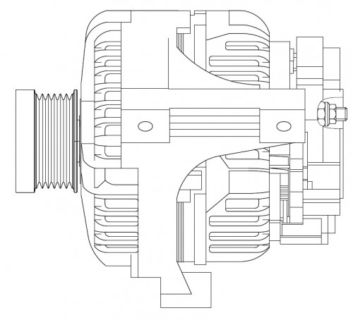 Генератор для автомобилей Volvo XC90 (02-) 2.5T/S60 (00-)/S80 I (99-) 2.4i 140A