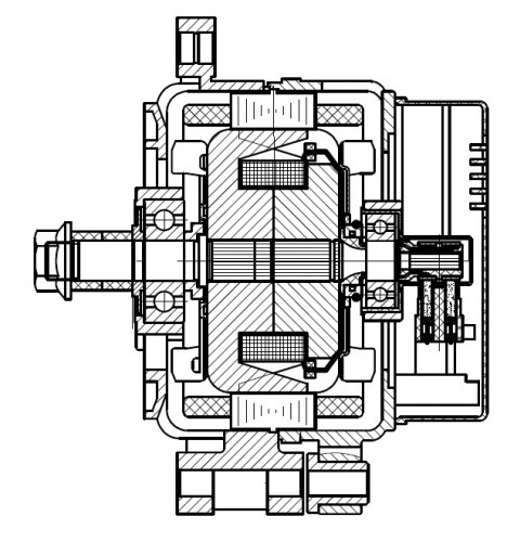 Генератор для автомобилей MAN TGA (00-)/F2000 (94-) с дв. D2866/2876 100A