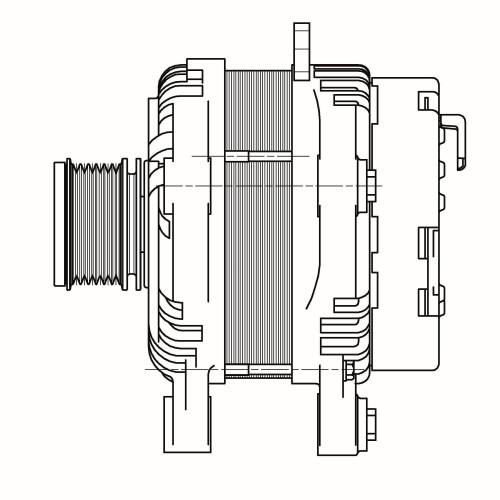 Генератор для автомобилей Peugeot Traveller (16-)/Citroen Spacetourer (16-) 2.0HDi 220A