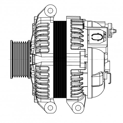 Генератор для автомобилей Honda CR-V (12-) 2.4i 120A