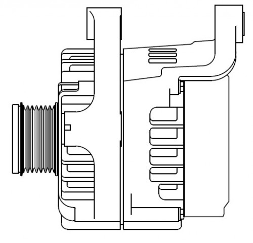Генератор для автомобилей BMW X5 F15 (13-)/X6 F16 (14-) 3.0D 220A