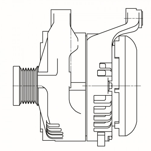 Генератор для автомобилей BMW 5 F10 (10-)/X3 F25 (11-)/3 F30 (12-) 2.0T 170A