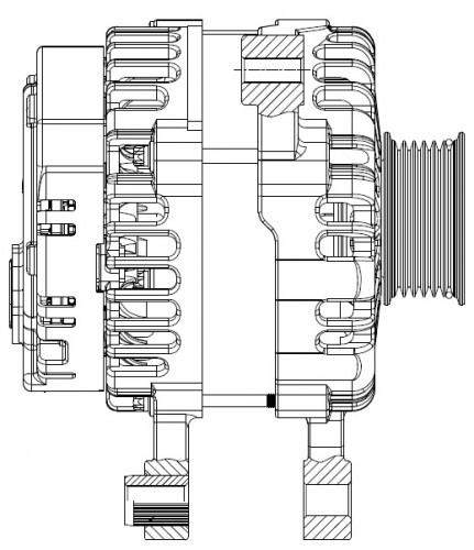 Генератор для автомобилей Geely Emgrand (21-) 1.5i 110A