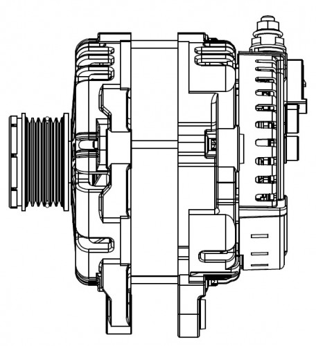 Генератор для автомобилей Exeed RX (22-) 2.0T 200A