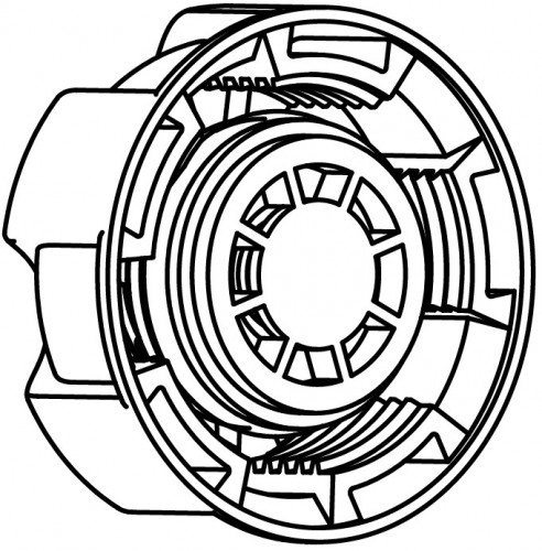 Крышка (пробка) расширительного бачка для а/м 308 (07-)/307 (01-)/206 (98-)/C4 (04-) 1.4bar