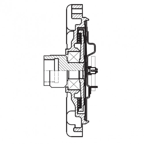 Муфта вязкостная для автомобилей Ford Transit (06-)/Transit (13-) (без крыльчатки)