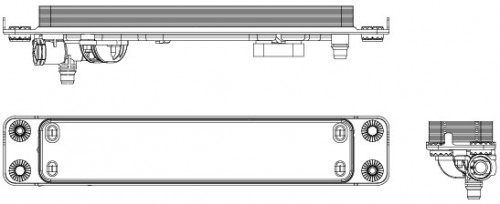 Радиатор масляный для а/м BMW X5 (E70) (06-)/(F15) (13-)/X6 (E71) (07-)/(F16) (14-) (охлаждение АКПП)