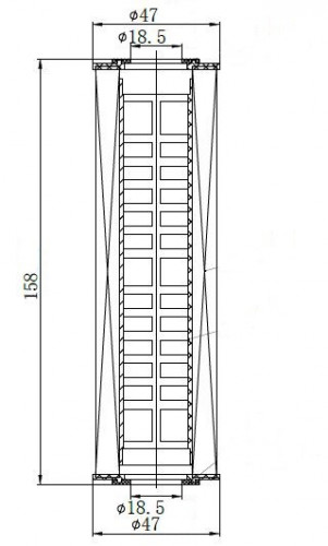 Фильтр для а/м Mercedes C W203 (04-)/C W204 (07-)/E W211 (02-) 1.8i (картридж) (масл.) (LOF 1507)
