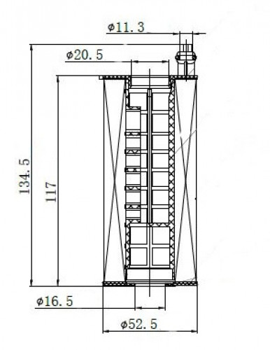 Фильтр масляный для а/м BMW 3 F30/F80 (15-)/5 G30 (16-)/X5 F15 (13-) 2.0i/2.0D (картридж)