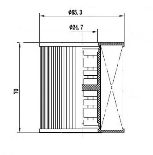 Фильтр масляный для а/м Sollers ST6 (23-)/JAC T6 (15-) 2.0i