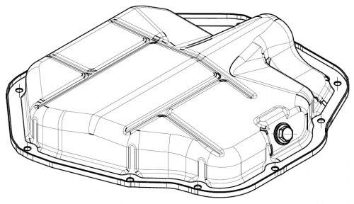 Поддон масляный для а/м Nissan Qashqai (06-)/X-Trail (T31) (07-) 2.0i [MR20DE]