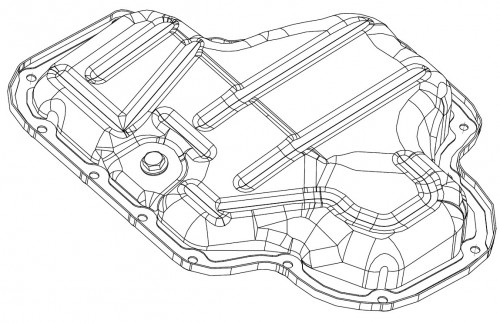 Поддон масляный для а/м Toyota RAV4 (18-)/Camry (18-) 2.0i [M20A]