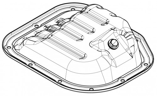 Поддон масляный для а/м Haval Jolion (21-) 1.5T (2WD)
