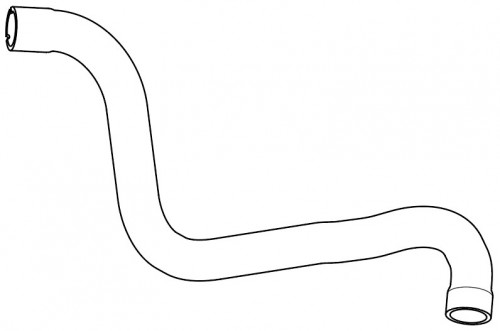 Патрубок охл. для а/м Ford Focus II ( 05-) 1.4i/1.6i верх. (EPDM,1шт.)