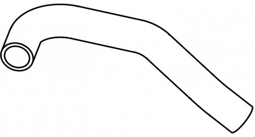 Патрубок охл. для а/м Nissan Qashqai (06-) 1.6i МТ [HR16DE] нижн. (EPDM,1шт.)
