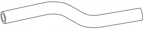Патрубок отоп. для а/м Daewoo Matiz (98-)/Chevrolet Spark (05-) 0.8i MT/AT отвод. (EPDM,1шт.)