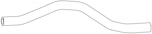 Патрубок отоп. для а/м Лада Largus (12-)/Renault Duster (10-) 1.6i [K4M] подвод. (EPDM,1шт.)