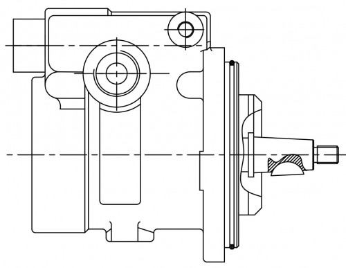 Насос ГУР для автомобилей Iveco Eurostar (93-)